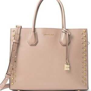 Michael Kors Studio Mercer Stud & Grommet Bag